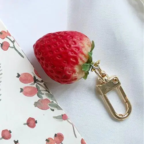 Strawberry-Themed Airpod Case