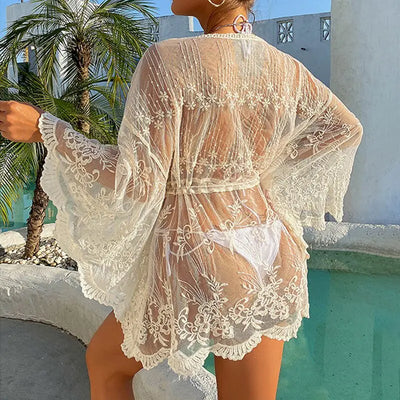 Crochet Swimsuit Poolside Dress