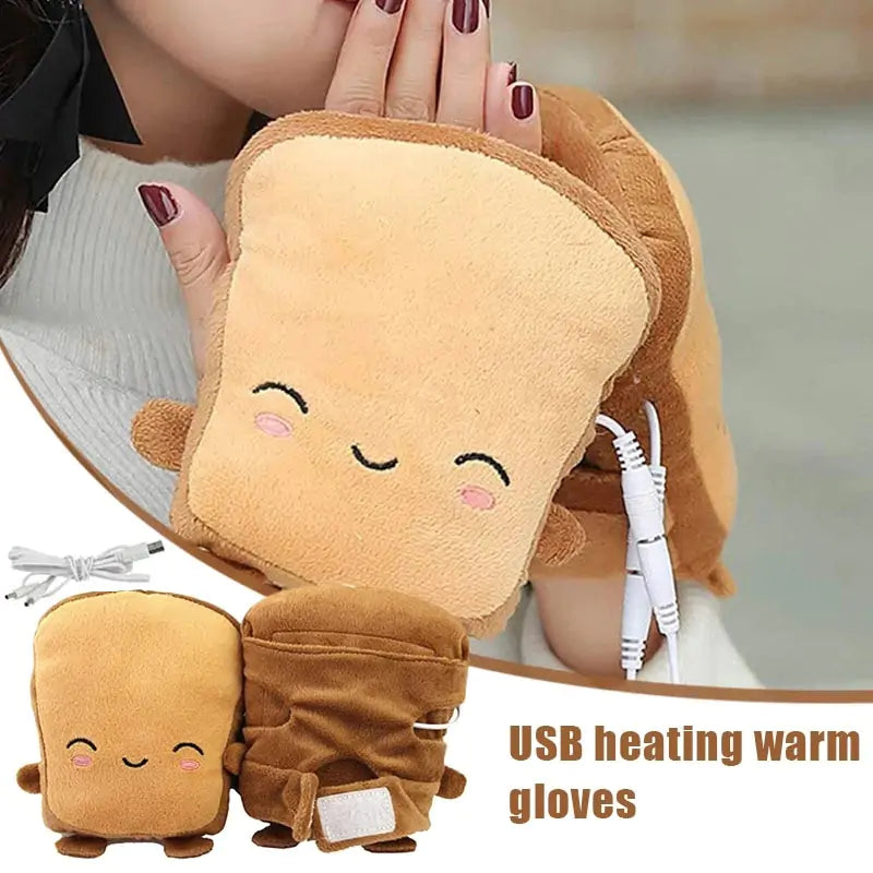 USB Cute Hand Warmers Gloves