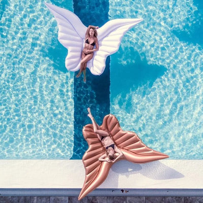 Butterfly Wings Inflatable Pool Floating Mattress